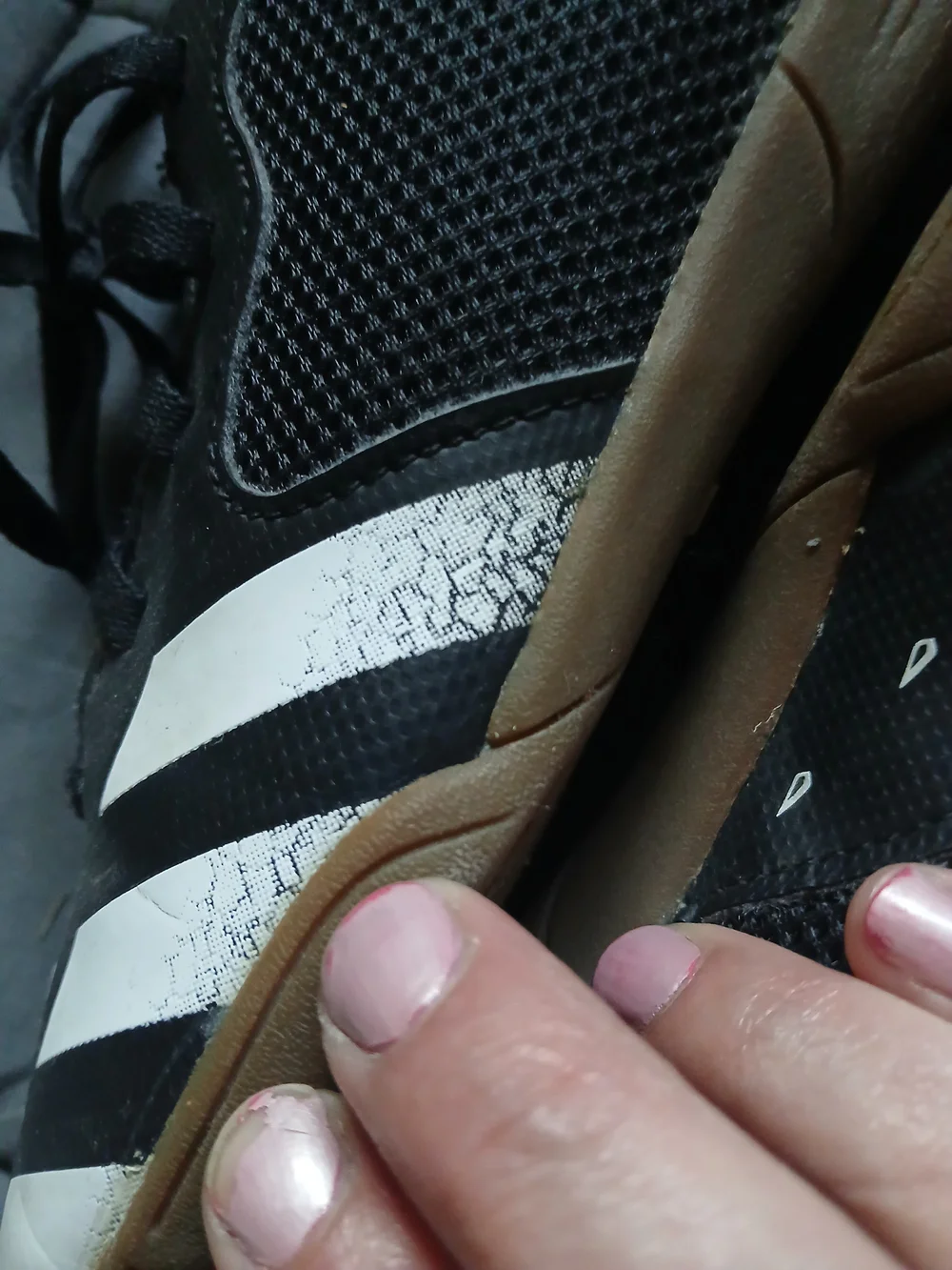 Kids Adidas Black Soccer Sneakers Size 4